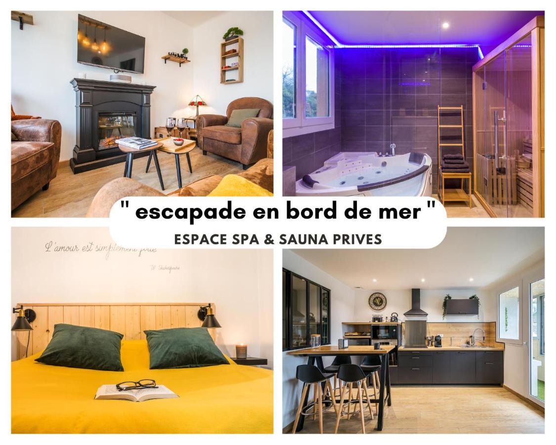 ביניק Escapade En Bord De Mer Avec Sauna Et Spa Prives מראה חיצוני תמונה