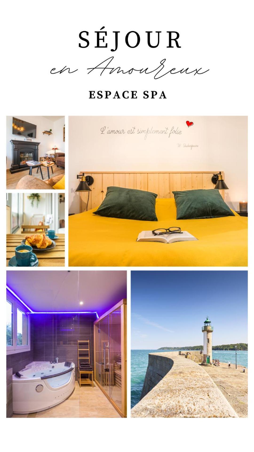 ביניק Escapade En Bord De Mer Avec Sauna Et Spa Prives מראה חיצוני תמונה